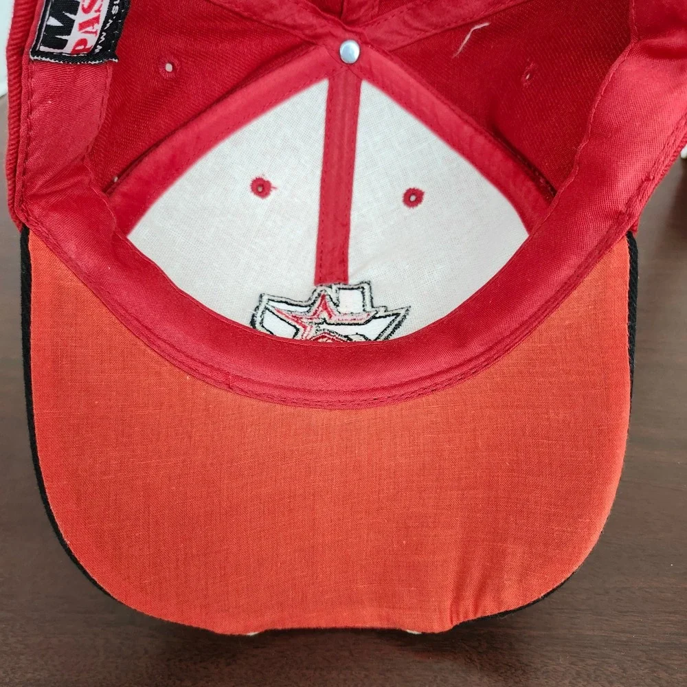 Melon Passed Test Texas State Star Red Black Baseball Cap Hat Adjustable Cotton